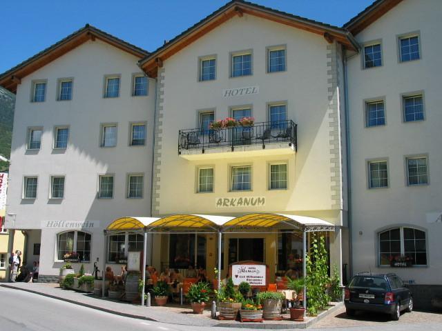 Hotel Arkanum Salgesch Exterior photo